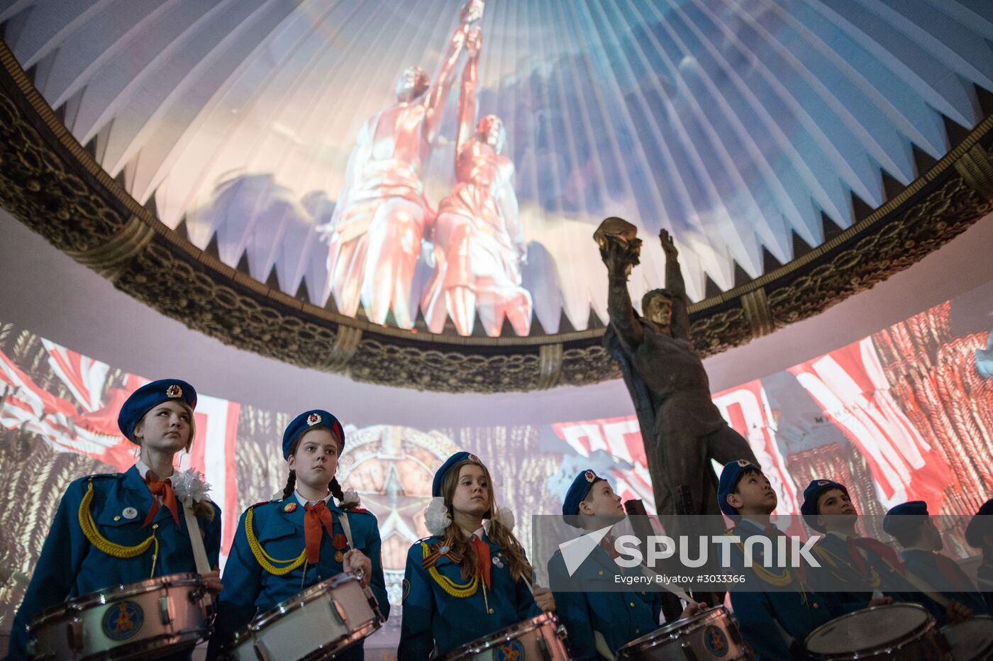 Children's Brass Band Festival marking Defender of the Fatherland Day