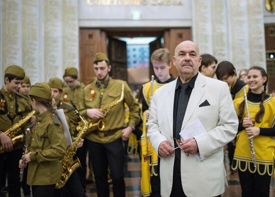 Children's Brass Band Festival marking Defender of the Fatherland Day