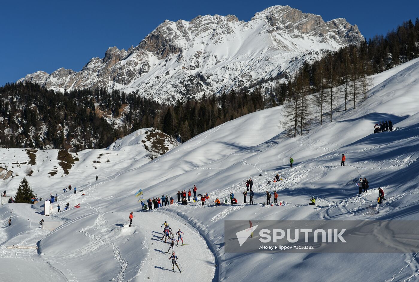 Biathlon World Championships. Men's mass start