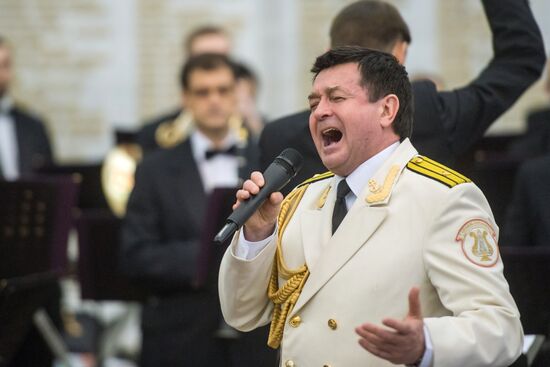 Children's Brass Band Festival marks Defender of the Fatherland Day