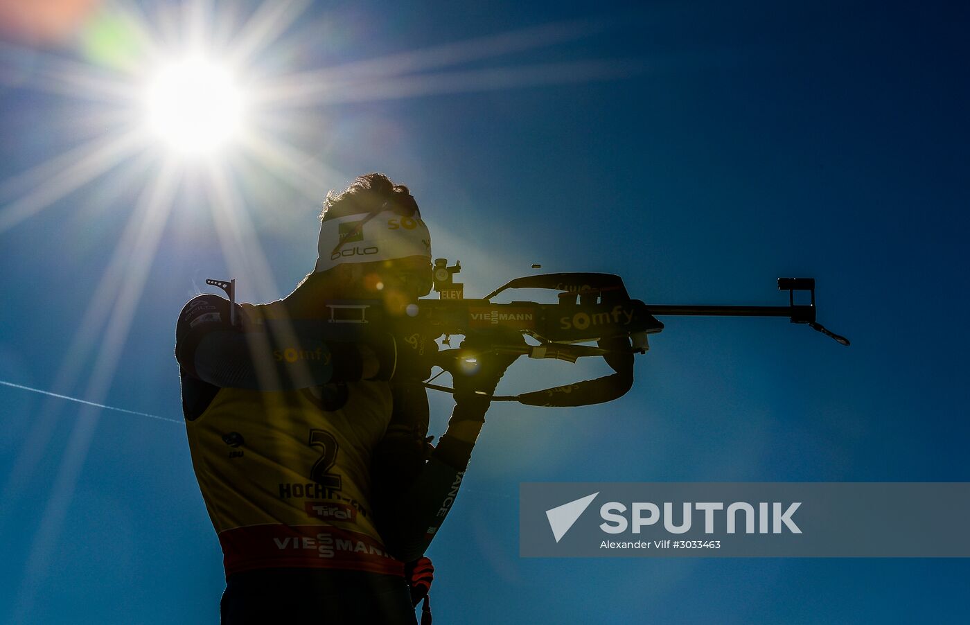 Biathlon World Championships. Men's mass start