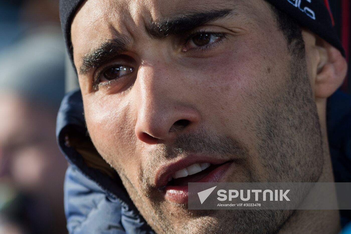 Biathlon World Championships. Men's mass start