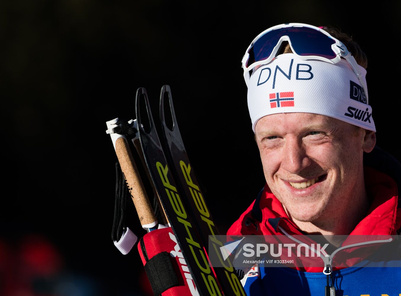 Biathlon World Championships. Men's mass start