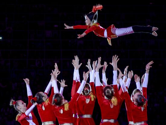 Moscow Rhythmic Gymnastics Grand Prix. Gala concert