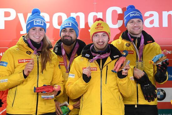 2016–17 Luge World Cup in Pyeongchang. Team relay