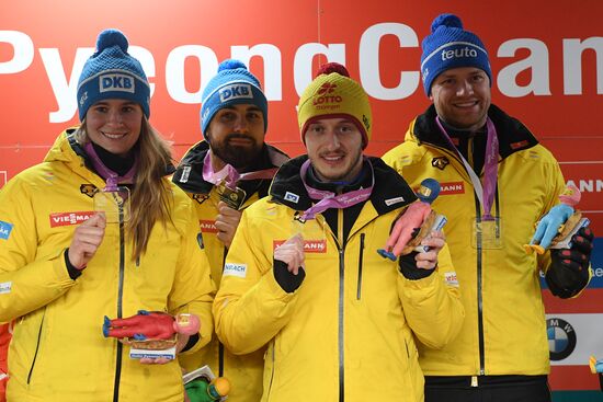 2016–17 Luge World Cup in Pyeongchang. Team relay