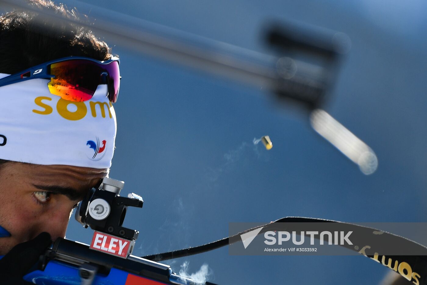 Biathlon World Championships. Men's mass start