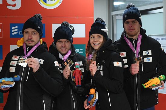 2016–17 Luge World Cup in Pyeongchang. Team relay