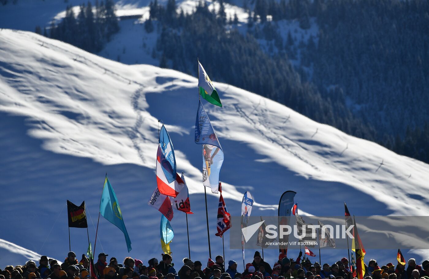 Biathlon World Championships. Men's mass start