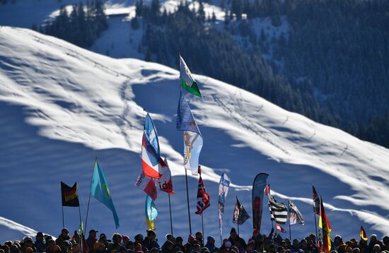 Biathlon World Championships. Men's mass start