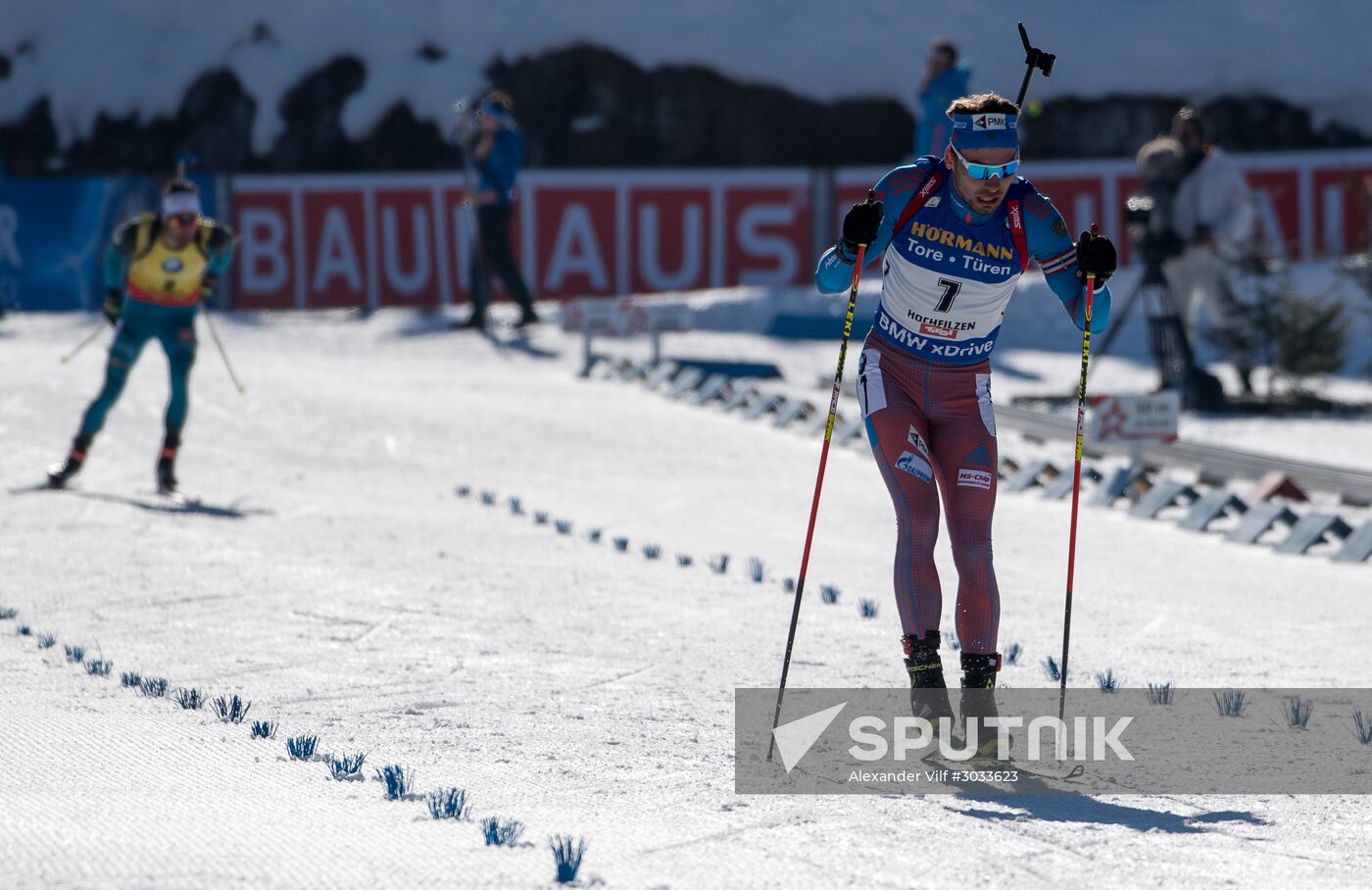 Biathlon World Championships. Men's mass start