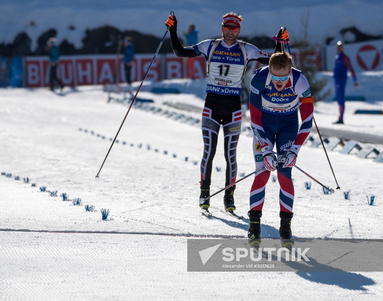 Biathlon World Championships. Men's mass start