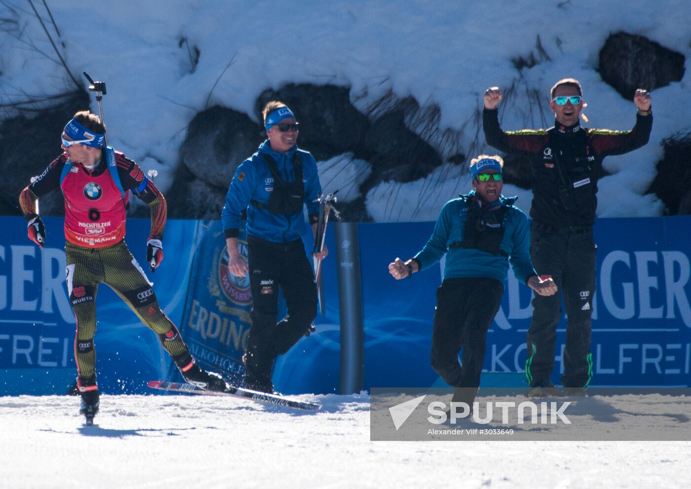 Biathlon World Championships. Men's mass start