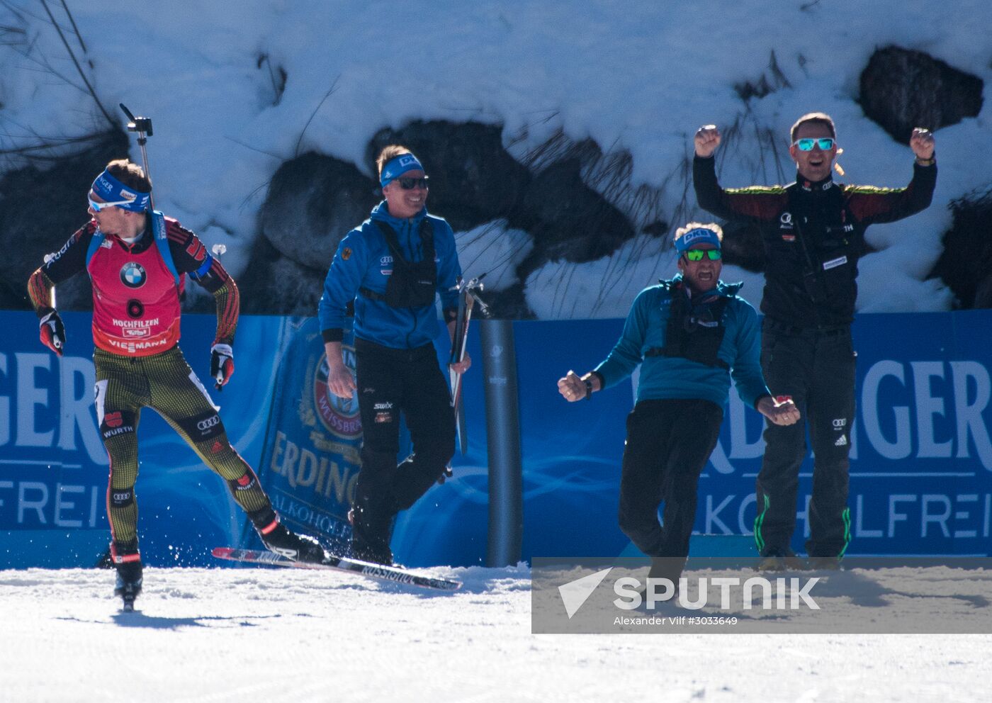 Biathlon World Championships. Men's mass start