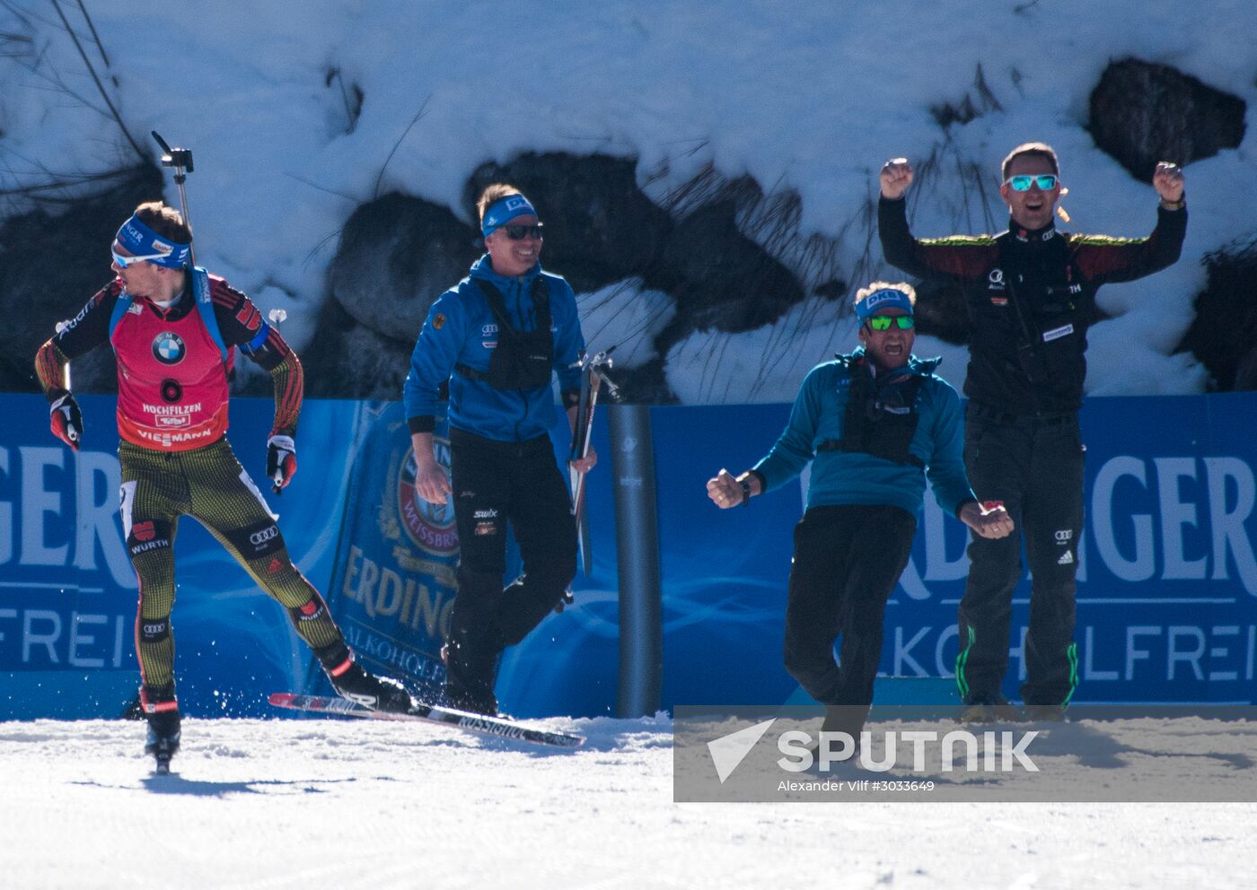 Biathlon World Championships. Men's mass start