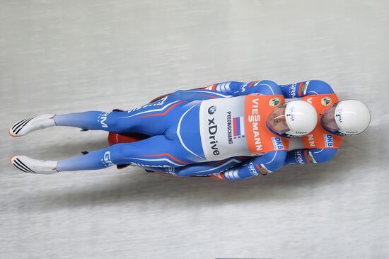 2016–17 Luge World Cup in Pyeongchang. Team relay