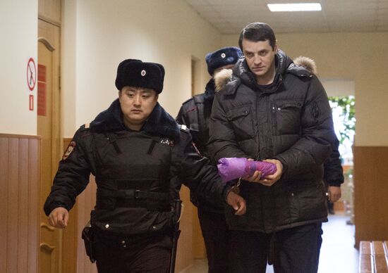 Court hears case of Sakhalin region former governor Alexander Khoroshavin