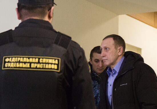 Court hears case of Sakhalin region former governor Alexander Khoroshavin