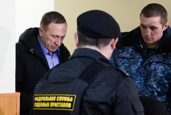 Court hears case of Sakhalin region former governor Alexander Khoroshavin