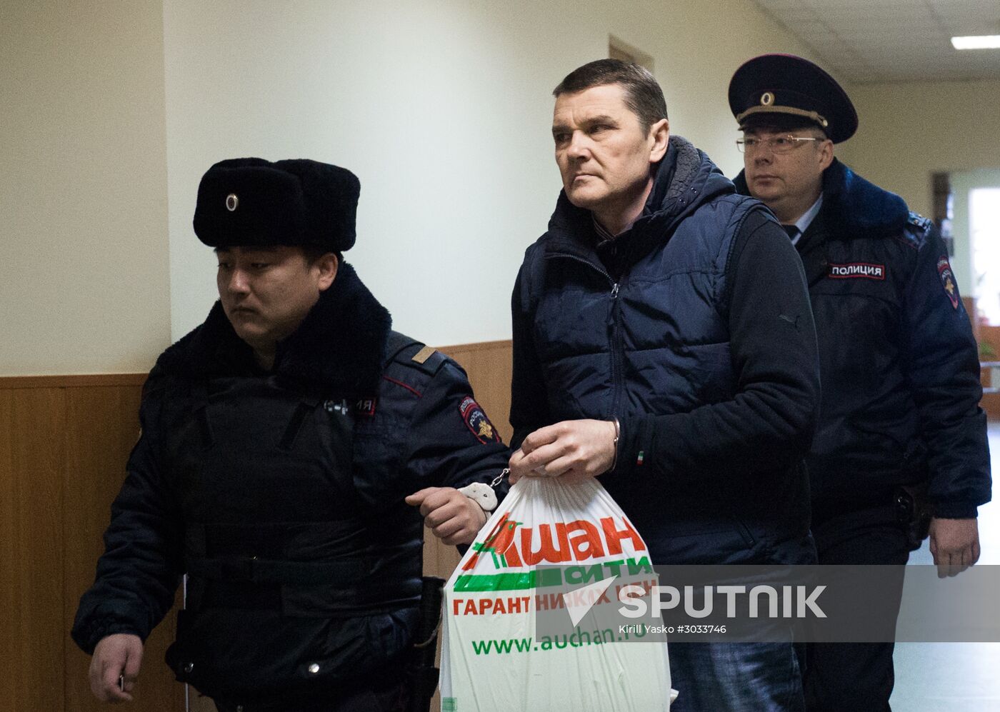 Court hears case of Sakhalin region former governor Alexander Khoroshavin