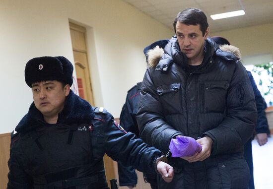 Court hears case of Sakhalin region former governor Alexander Khoroshavin