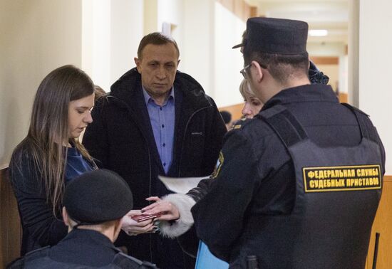 Court hears case of Sakhalin region former governor Alexander Khoroshavin