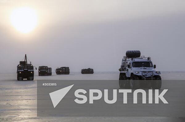 Testing new models of armaments, military and special equipment in the Arctic