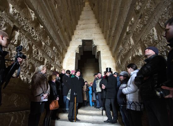 Theatrical tour marking 180th anniversary of the discovery of Royal Kurgan in Crimea
