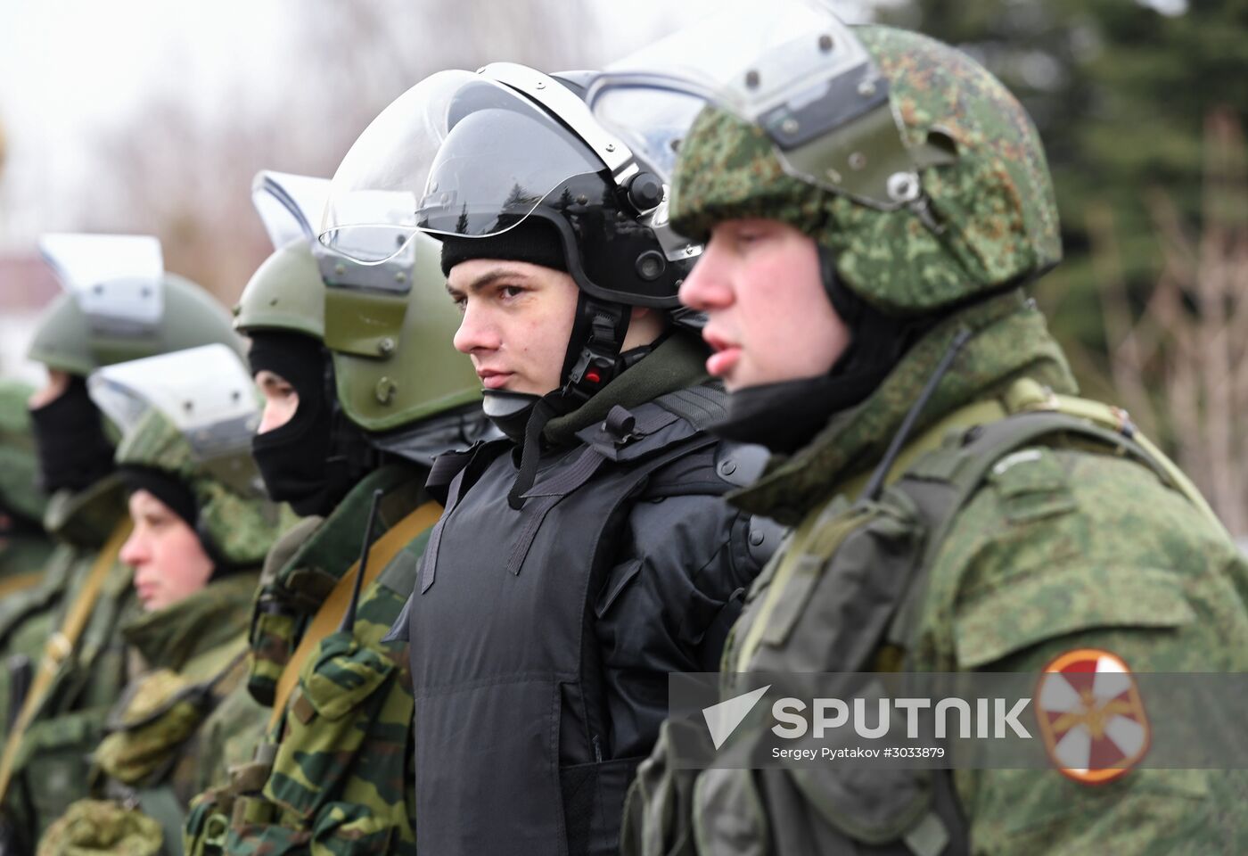Military training course marking Defender of the Fatherland Day