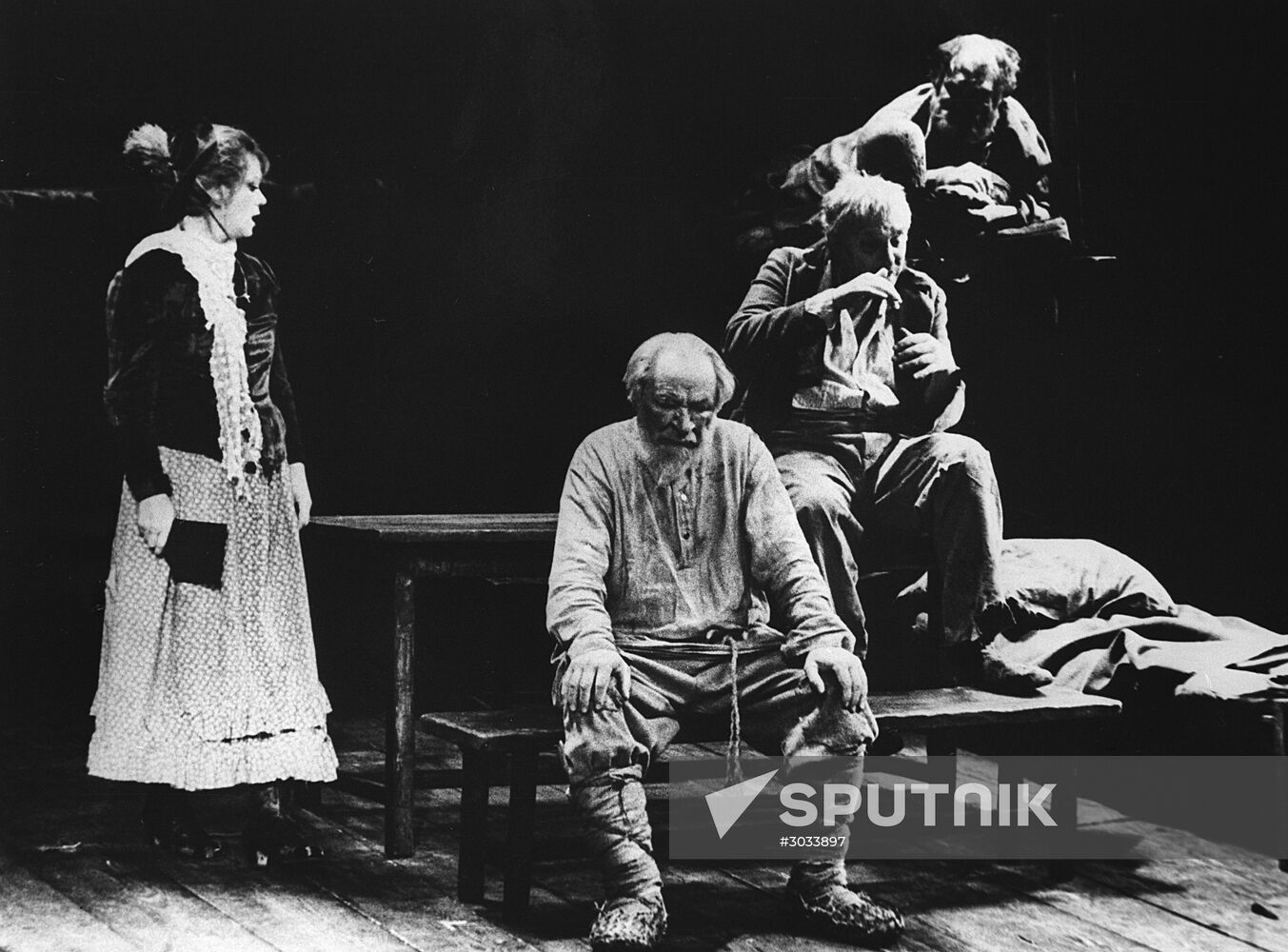 At the Bottom play staged at Gorky Bolshoi Drama Theater