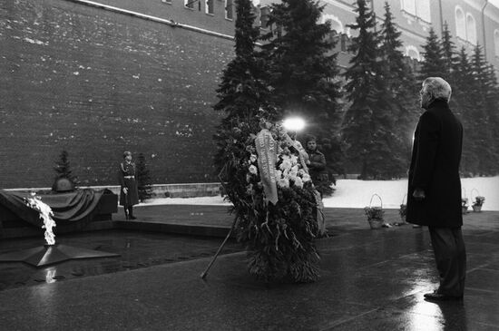 Australian Prime Minister Bob Hawke's visit to Soviet Union