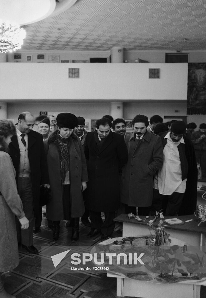Delegation of Soviet-Libyan Friendship Society