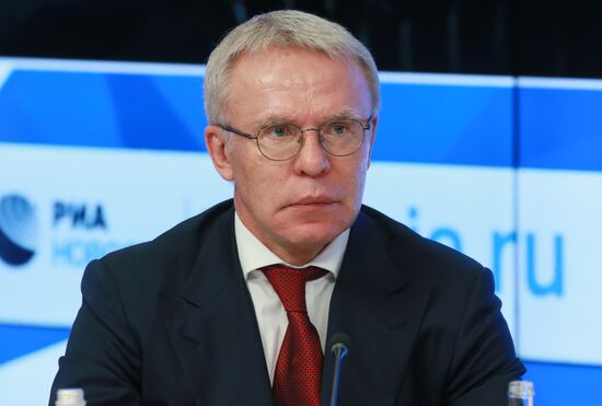 Press conference on development of Special Olympics World Games movement