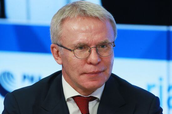 Press conference on development of Special Olympics World Games movement