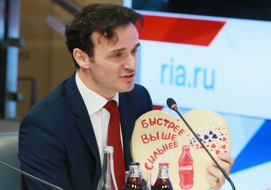 Press conference on development of Special Olympics World Games movement