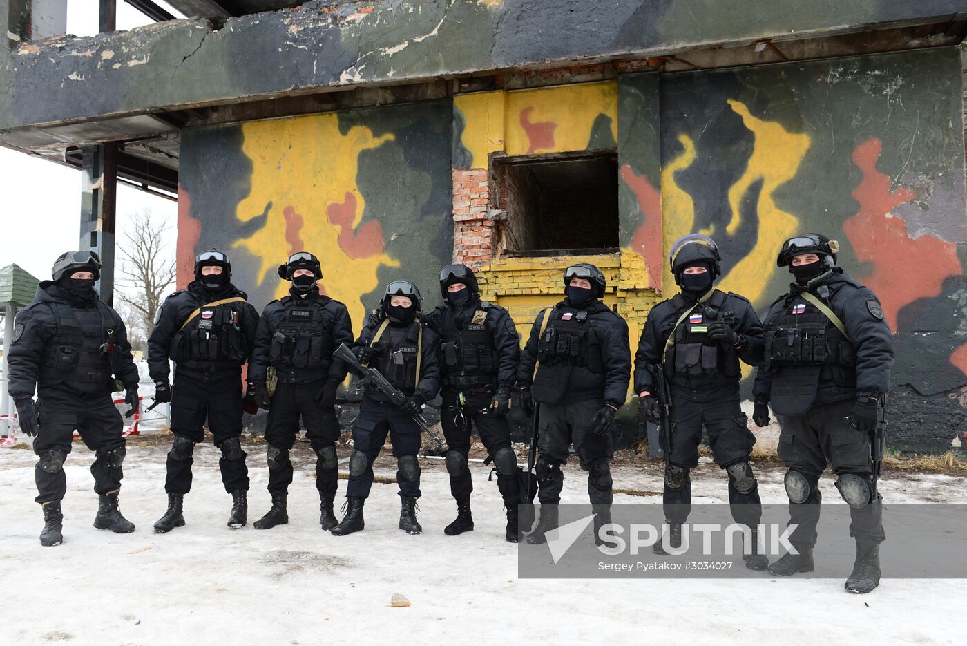 Military training course marking Defender of the Fatherland Day