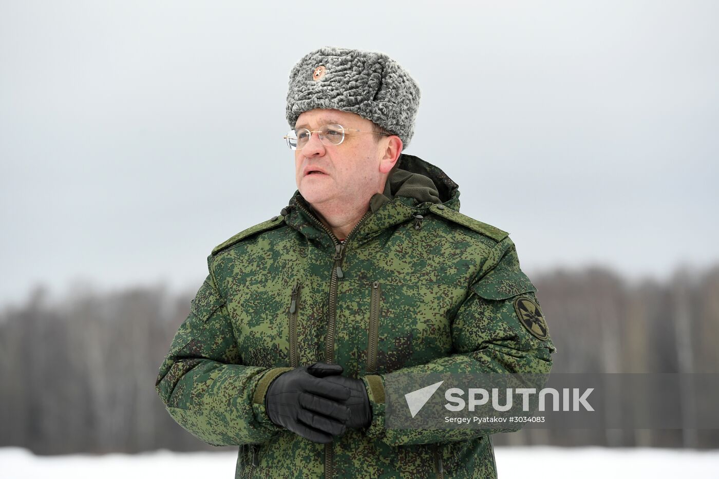 Military training course marking Defender of the Fatherland Day