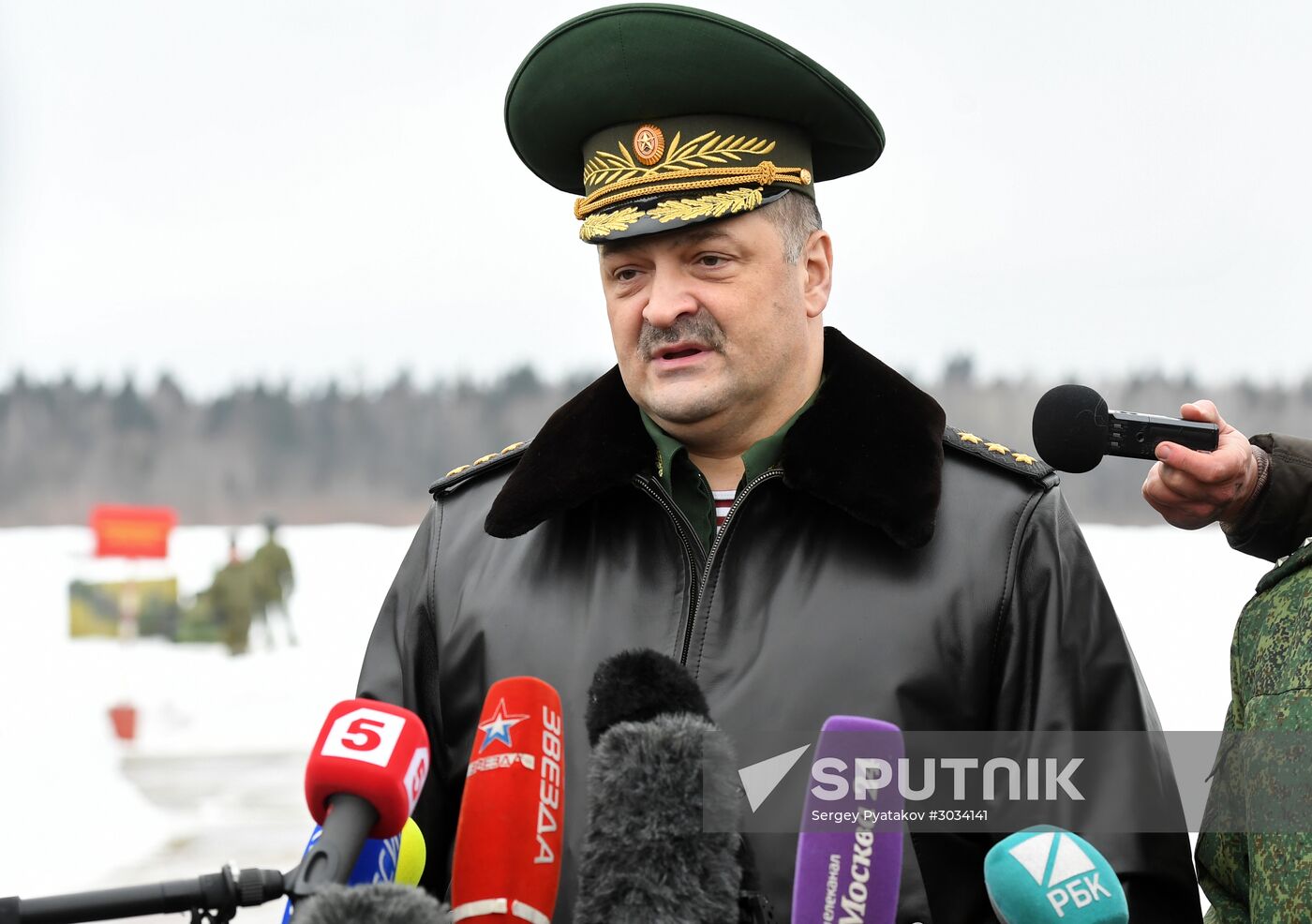 Military training course marking Defender of the Fatherland Day