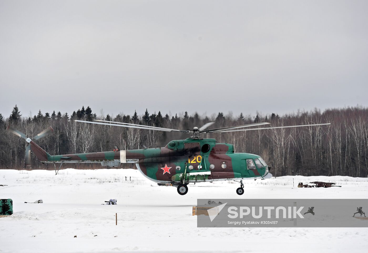Military training course marking Defender of the Fatherland Day
