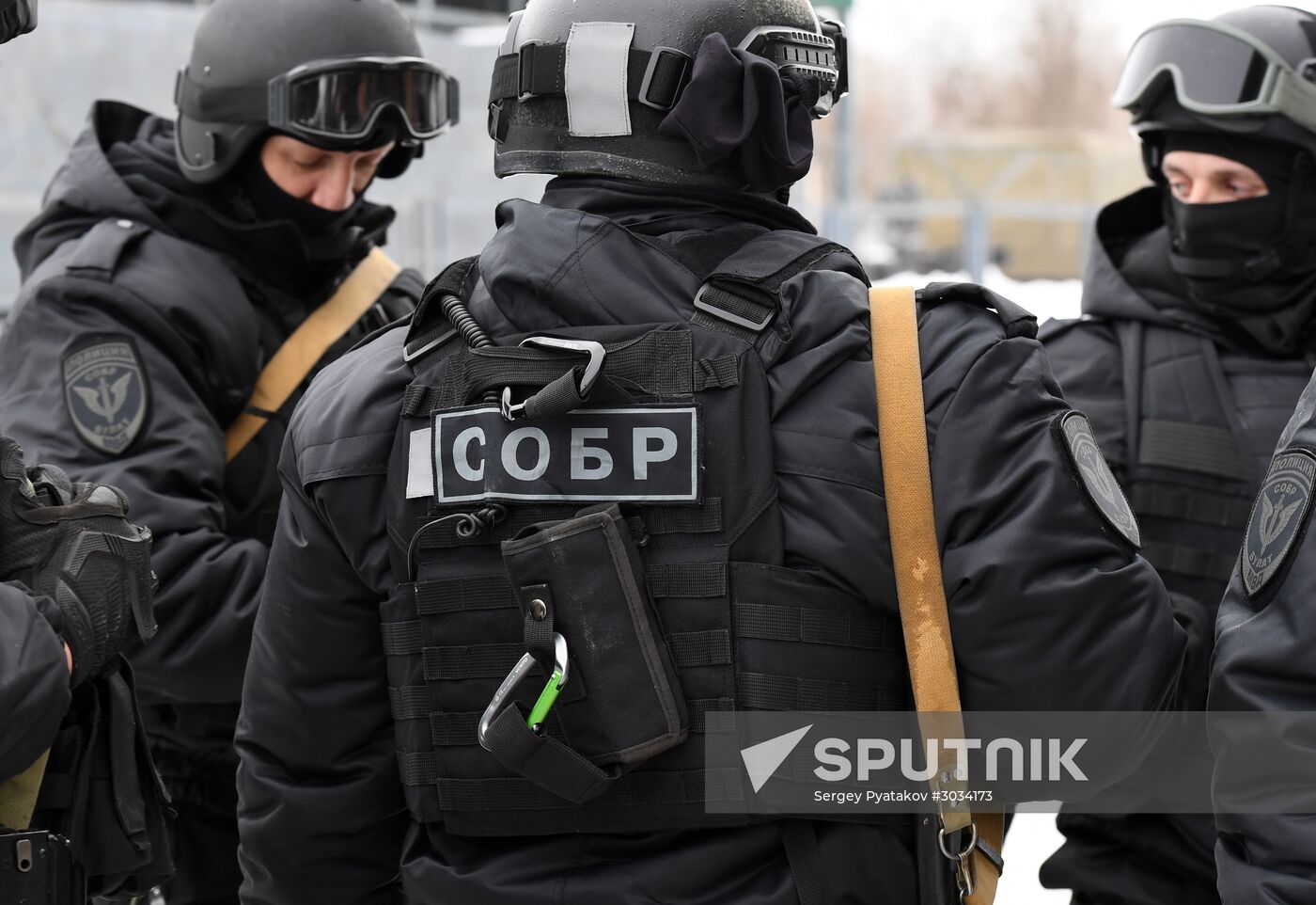 Military training course marking Defender of the Fatherland Day