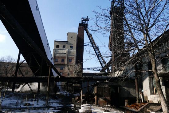 Makeyevugol mine in Donetsk Region