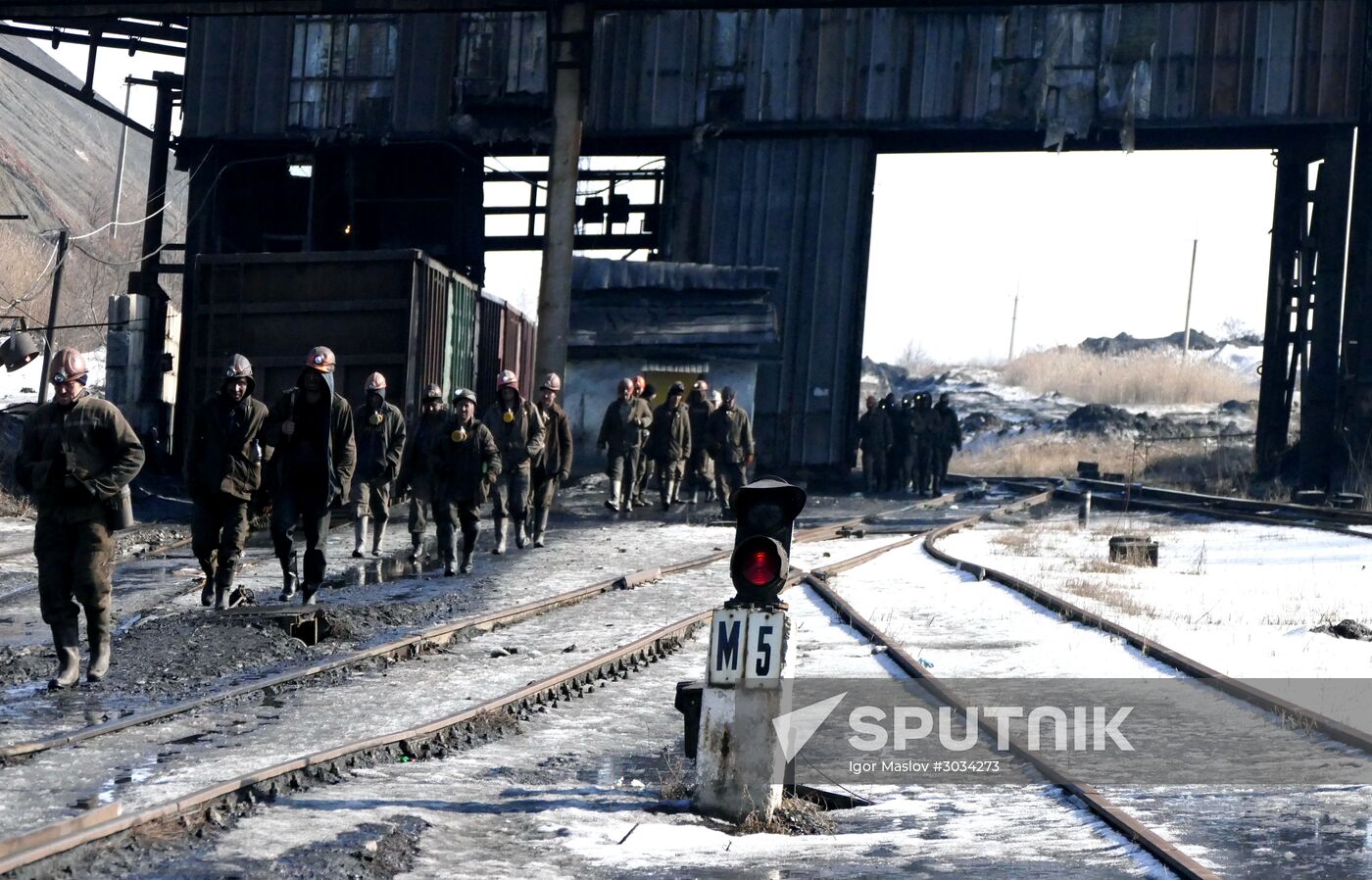 Makeyevugol mine in Donetsk Region