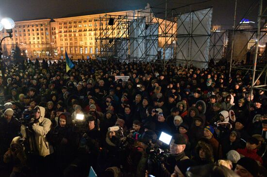 Protests in Kiev