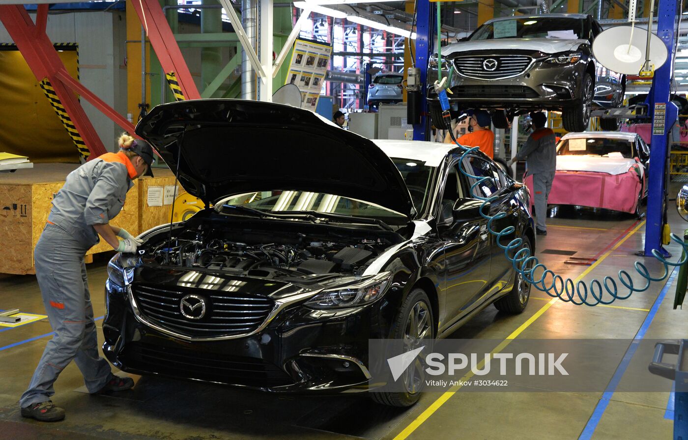 Manufacturing Mazda 6 cars in Vladivostok