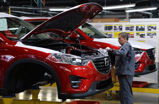 Mazda 6 production in Vladivostok
