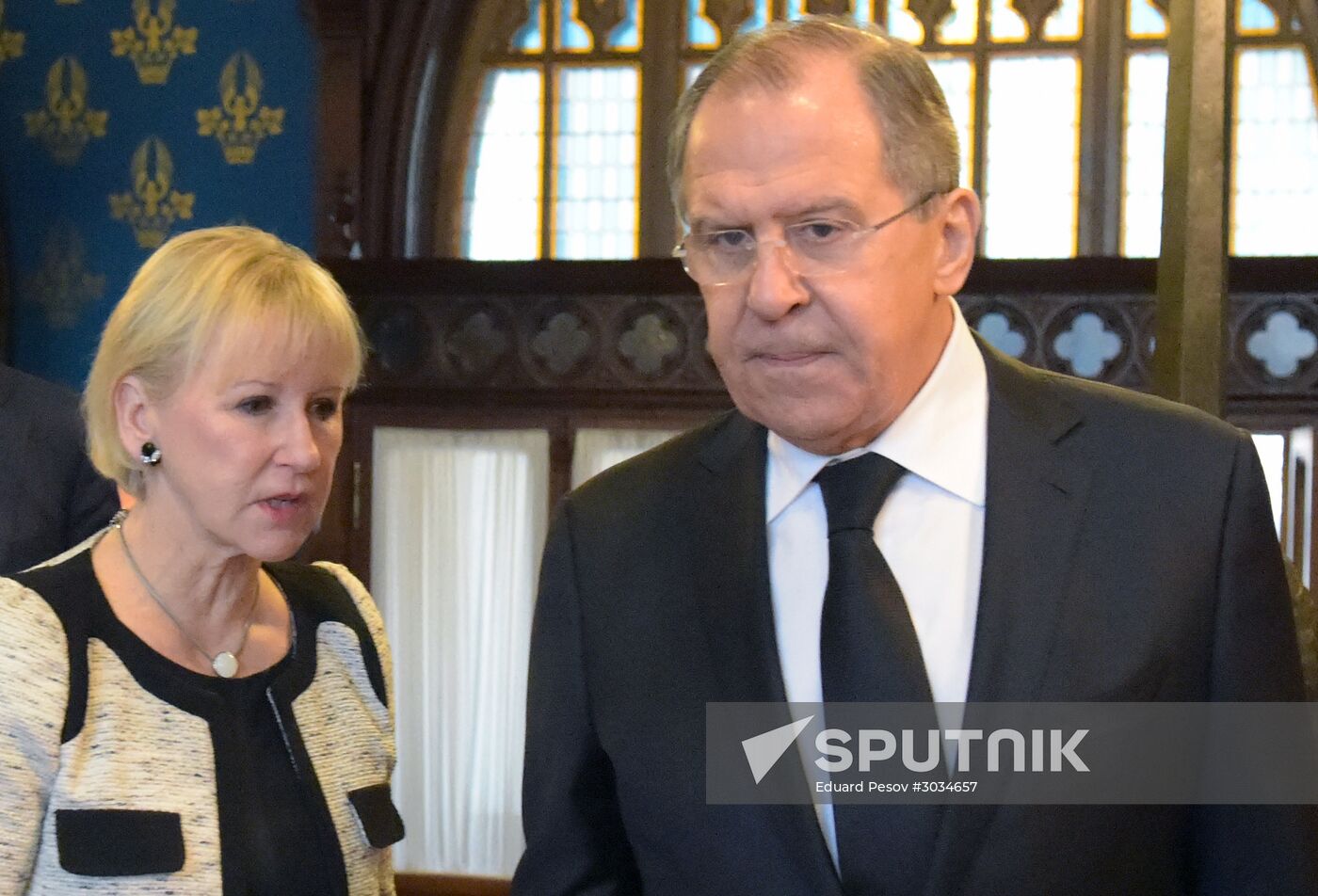Sergei Lavrov meets with several officials in Moscow