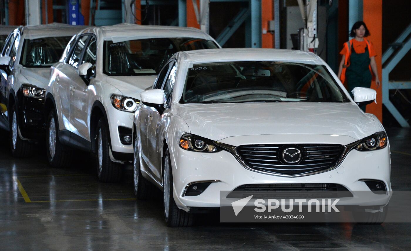 Mazda 6 production in Vladivostok