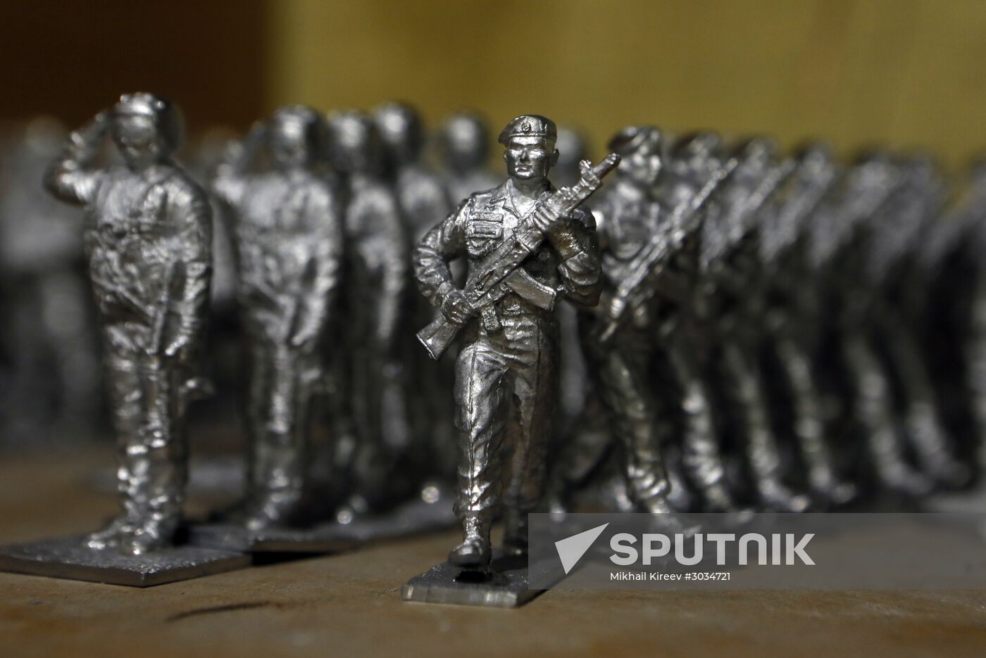 Casting workshop producing gifts and souvenirs in St. Petersburg