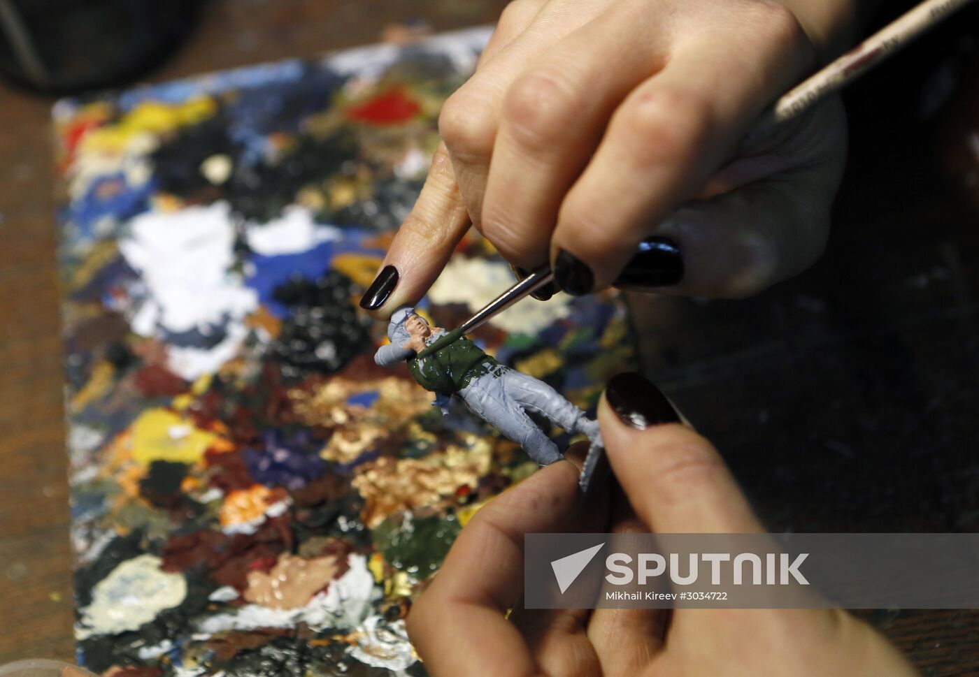 Casting workshop producing gifts and souvenirs in St. Petersburg