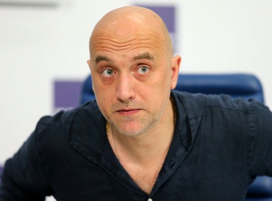 News conference on releasing Zakhar Prilepin's book "Platoon. The Officers and Volunteers of Russian Literature